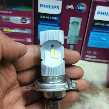 PHILIPS LED Two Wheeler Headlight Bulb (White, LED HS1 11636 UM